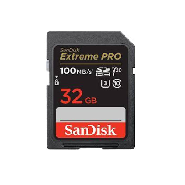 Sandisk Extreme Pro SD 32GB UHS-I 100 MB/s V30 Sandisk Extreme Pro SD 32GB UHS-I 100 MB/s V30